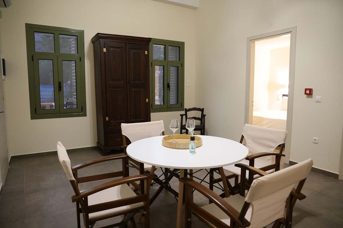 Accommodation spaces at Xenion 1850 in Chios